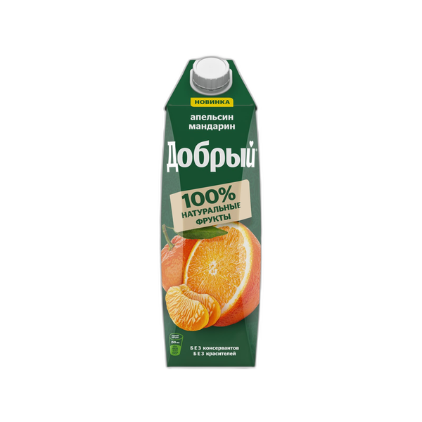Сок Апельсин 1л